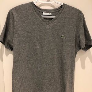 LACOSTE V-NECK PIMA COTTON T-SHIRT